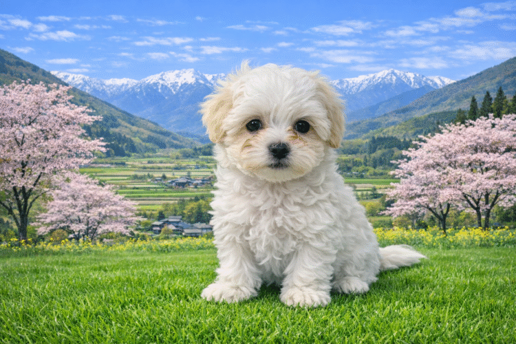 マルチーズ兄妹②